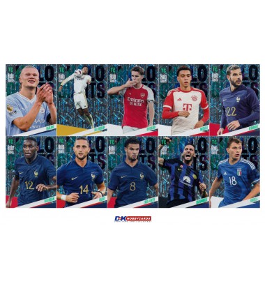 PANINI FIFA TOP CLASS 2024 komplekt 10 HOLO GIANTS kaarti 